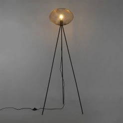 Beste Bewertungen von 🤩 QAZQA Industrielle Stehlampe Goldstativ - Molly 🔥 -Deckenleuchten Verkaufs-Shop 6367 104491 14