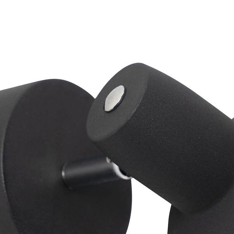 Am billigsten ⭐ QAZQA Design Wand- und Deckenstrahler schwarz mit Gold 1-Licht - Avril 🔔 5 Am billigsten ⭐ QAZQA Design Wand- und Deckenstrahler schwarz mit Gold 1-Licht - Avril 🔔 – Bild 5