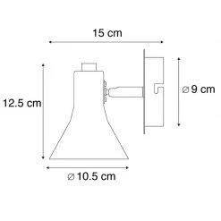 Budget ⌛ QAZQA Modernes Spot Schwarz 1-flammig - Magno 🌟 22 Budget ⌛ QAZQA Modernes Spot Schwarz 1-flammig - Magno 🌟 -Deckenleuchten Verkaufs-Shop 6403 99071 3
