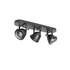 Aktion ⭐ QAZQA Industriële spot zwart langwerpig verstelbaar 3-lichts - Emado ⌛ -Deckenleuchten Verkaufs-Shop 6407 105754 12