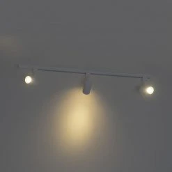 Schlussverkauf 👏 QAZQA Smart railsysteem wit 1-fase 3-lichts incl. Wifi GU10 - Jeana 🛒 -Deckenleuchten Verkaufs-Shop 6428 106226 12