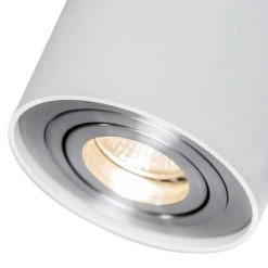 Schlussverkauf 🧨 QAZQA Set aus 4 Spots weiß schwenk- und kippbar - Rondoo 1 up ❤️ -Deckenleuchten Verkaufs-Shop 6443 95616 5