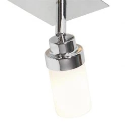 Schlussverkauf ⭐ QAZQA Moderne badkamer spot staal 2-lichts IP44 - Japie ❤️ -Deckenleuchten Verkaufs-Shop 6447 105906 4