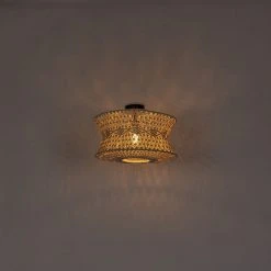 Am billigsten 🧨 QAZQA Orientalische Deckenlampe grau 50 cm - Leonard ⌛ -Deckenleuchten Verkaufs-Shop 6460 104823 11