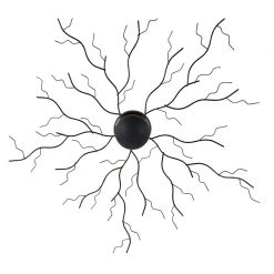 Aktion 🌟 QAZQA Art Deco Deckenleuchte schwarz 80 cm - Ramuri 😍 -Deckenleuchten Verkaufs-Shop 6461 103344 7