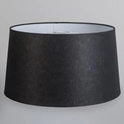 Neu 🧨 QAZQA Moderne Deckenleuchte weiß mit schwarzem Schirm 45 cm - Combi 🔔 -Deckenleuchten Verkaufs-Shop 6463 94202 11