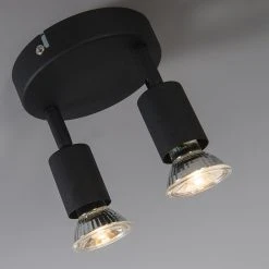 Am billigsten ⌛ QAZQA Industrial Spot schwarz kippbar rund - Jeany 2 👏 14 Am billigsten ⌛ QAZQA Industrial Spot schwarz kippbar rund - Jeany 2 👏 -Deckenleuchten Verkaufs-Shop 6473 93273 5