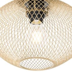 Top 10 🥰 QAZQA Industrielle Deckenlampe gold - Molly 😍 16 Top 10 🥰 QAZQA Industrielle Deckenlampe gold - Molly 😍 -Deckenleuchten Verkaufs-Shop 6476 104489 3