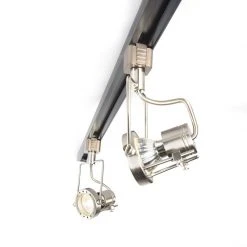 Bester Verkauf 👏 QAZQA Schienensystem mit 3 Spots 1-phasig schwarz mit Stahl - Suplux 🧨 -Deckenleuchten Verkaufs-Shop 6540 94920 6