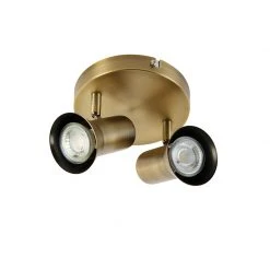 Beste Bewertungen von 🛒 QAZQA Deckenstrahler bronze dreh- und schwenkbar - Karin 2 ⌛ -Deckenleuchten Verkaufs-Shop 6555 92939 9