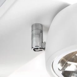 Neu 💯 QAZQA Moderner Deckenstrahler weiß verstellbar - Go Nine 2 😍 -Deckenleuchten Verkaufs-Shop 6556 94898 2