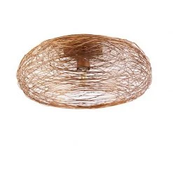 Blitzangebot 🔥 QAZQA Design-Deckenleuchte Kupfer oval - Sarella ❤️ -Deckenleuchten Verkaufs-Shop 6560 104535 10