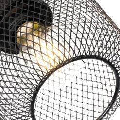 Neu ⭐ QAZQA Industriespot schwarz - Bliss Mesh 😍 -Deckenleuchten Verkaufs-Shop 6564 104476 5