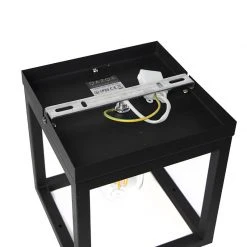 Rabatt 🔔 QAZQA Industrielle Deckenleuchte schwarz - Käfig 1 🎉 25 Rabatt 🔔 QAZQA Industrielle Deckenleuchte schwarz - Käfig 1 🎉 -Deckenleuchten Verkaufs-Shop 6567 98363 11