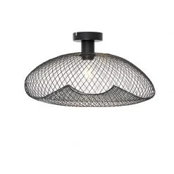 Brandneu 🤩 QAZQA Moderne plafondlamp zwart - Zora 😍 -Deckenleuchten Verkaufs-Shop 6620 105632 7