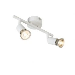 Großhandel 👏 QAZQA Moderner Strahler weiß neigbar - Jeany 2 🧨