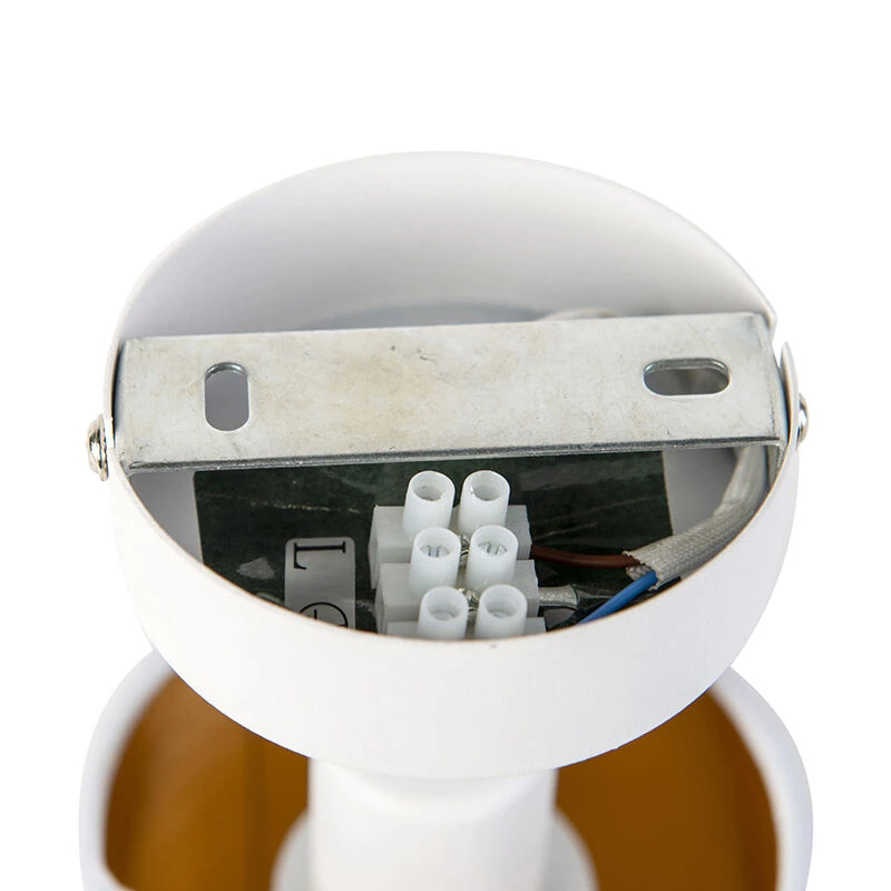 Blitzangebot ✨ QAZQA Moderne Deckenleuchte weiß verstellbar - Lofty 🎉 9 Blitzangebot ✨ QAZQA Moderne Deckenleuchte weiß verstellbar - Lofty 🎉 – Bild 9