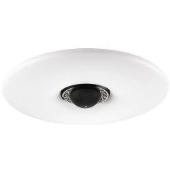 Aktion 😍 Shada Smarte Deckenleuchte weiß inkl. LED mit Lautsprecheroption - Clara 🤩 -Deckenleuchten Verkaufs-Shop 6655 105590 11