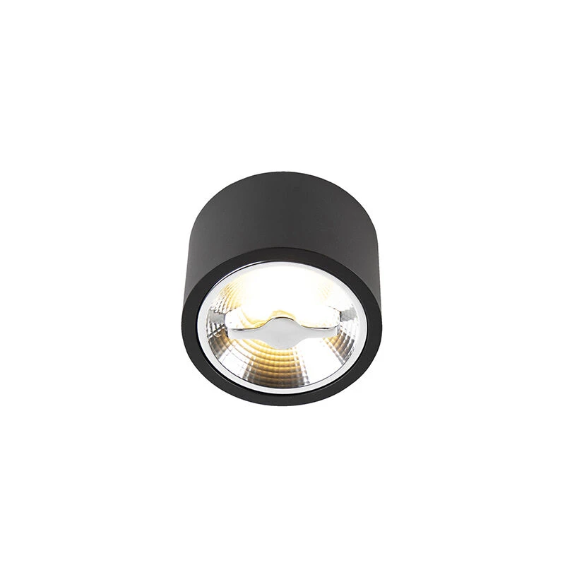 Auslauf ⭐ QAZQA Moderner Deckenspot schwarz AR111 inkl. LED - Expert 👍 3 Auslauf ⭐ QAZQA Moderner Deckenspot schwarz AR111 inkl. LED - Expert 👍 – Bild 3