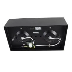 Aktion 🧨 QAZQA Design Spot Square 2-flammig inkl. G9 schwarz - Kaya ✨ -Deckenleuchten Verkaufs-Shop 6700 98378 10