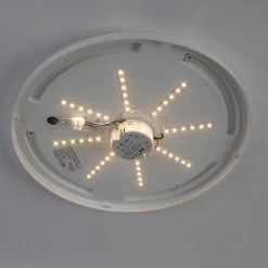 Billig 🧨 Trio Leuchten Moderne Deckenleuchte weiß inkl. LED 15W IP44 - Tiho 👏 -Deckenleuchten Verkaufs-Shop 6711 97717 6