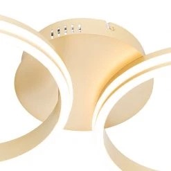 Brandneu 🎁 QAZQA Deckenleuchte Messing inkl. LED 3-stufig dimmbar 2-flammig - Navara 👍 20 Brandneu 🎁 QAZQA Deckenleuchte Messing inkl. LED 3-stufig dimmbar 2-flammig - Navara 👍 -Deckenleuchten Verkaufs-Shop 6717 104002 5