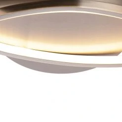 Billig 😀 Trio Leuchten Deckenleuchte Stahl 80 cm inkl. LED 3-stufig dimmbar - Rowin ⭐ -Deckenleuchten Verkaufs-Shop 6719 102792 2