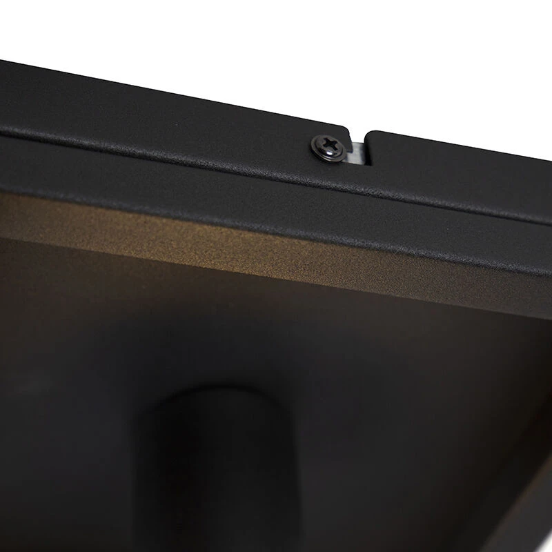 Bestpreis 😉 QAZQA Smart Industrie Deckenleuchte schwarz inkl. WiFi A60 - Käfig 1 🔔 11 Bestpreis 😉 QAZQA Smart Industrie Deckenleuchte schwarz inkl. WiFi A60 - Käfig 1 🔔 – Bild 11