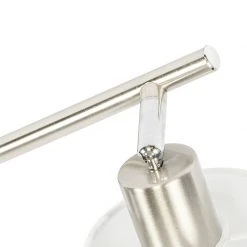 Großhandel ⭐ QAZQA Deckenstrahler Stahl mit weißem Schirm 3-Licht verstellbar - Hetta 👏 -Deckenleuchten Verkaufs-Shop 6730 102395 4