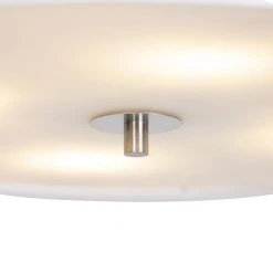 Bestes Angebot 🥰 QAZQA Country Deckenleuchte weiß 50 cm - Drum ⭐ -Deckenleuchten Verkaufs-Shop 6733 45281 2