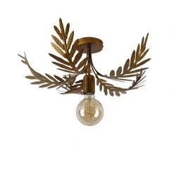 Rabatt ✨ QAZQA Vintage Deckenleuchte Gold 46 cm - Botanica 🔔 -Deckenleuchten Verkaufs-Shop 6783 102763 9