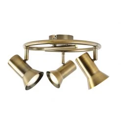 Beste Bewertungen von 👏 QAZQA Deckenstrahler bronze dreh- und schwenkbar curl - Karin 3 🎉 -Deckenleuchten Verkaufs-Shop 6784 92945 6