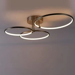 Am billigsten ❤️ QAZQA Design Deckenleuchte Stahl inkl. LED 3-stufig dimmbar 3-Licht - Joaniqa 🎁 28 Am billigsten ❤️ QAZQA Design Deckenleuchte Stahl inkl. LED 3-stufig dimmbar 3-Licht - Joaniqa 🎁 -Deckenleuchten Verkaufs-Shop 6795 103416 13