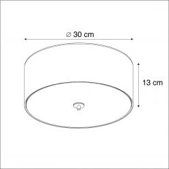Großhandel 🧨 QAZQA Country Deckenleuchte schwarz 30 cm - Drum ✔️ 9 Großhandel 🧨 QAZQA Country Deckenleuchte schwarz 30 cm - Drum ✔️ -Deckenleuchten Verkaufs-Shop 6795 45288 2