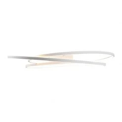 Am billigsten 🔥 Trio Leuchten Deckenleuchte weiß 80 cm inkl. LED 3-stufig dimmbar - Rowin 🧨 -Deckenleuchten Verkaufs-Shop 6845 102793 7