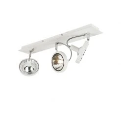 Budget 🥰 QAZQA Designspot weiß 3-flammig einstellbar - Nox 🛒 -Deckenleuchten Verkaufs-Shop 6873 89017 4