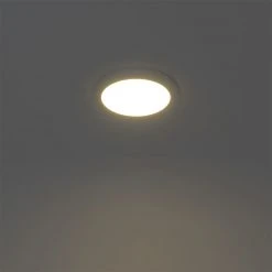 Großhandel 🧨 QAZQA Deckenleuchte weiß 22,5 cm inkl. LED 3-stufig dimmbar IP44 - Steve ⭐ -Deckenleuchten Verkaufs-Shop 6891 102735 10