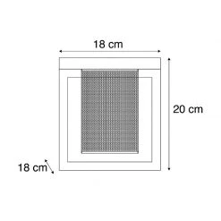 Bestes Angebot 👏 QAZQA Industrielle Deckenlampe schwarz mit Gold - Cage Tess 🤩 -Deckenleuchten Verkaufs-Shop 6921 104332 3