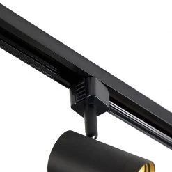 Bester Verkauf 🔥 QAZQA Smart railsysteem zwart 1-fase 10-lichts incl. Wifi GU10 - Jeana 😉 -Deckenleuchten Verkaufs-Shop 6960 106223 7