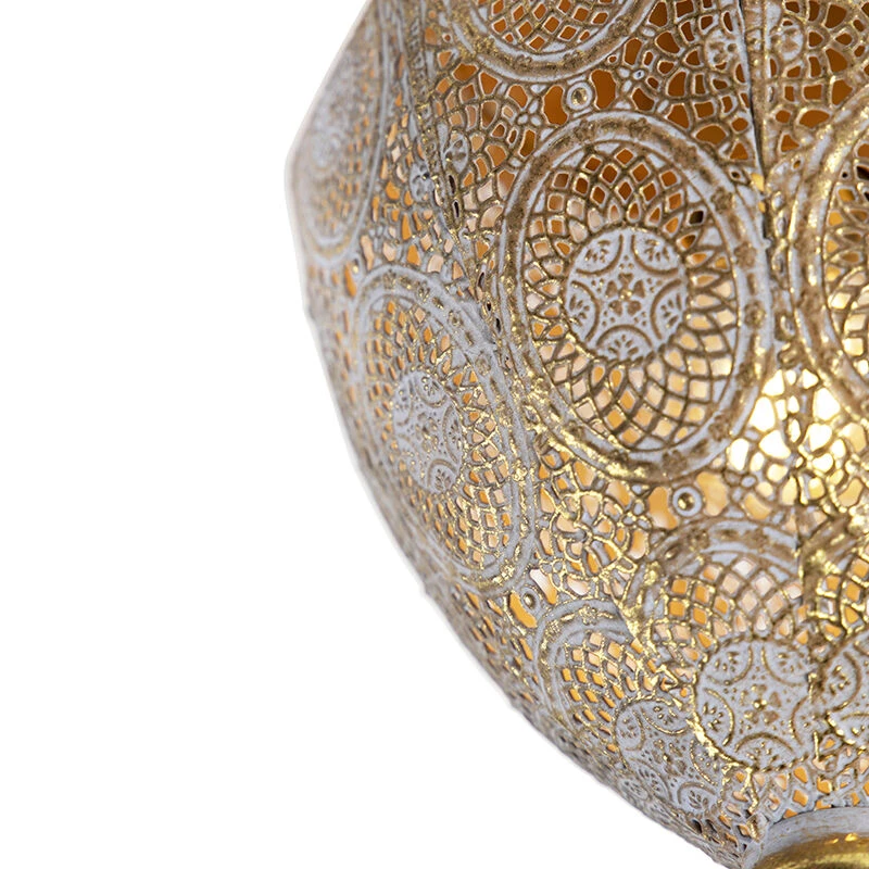 Besorgen 🎉 QAZQA Orientalische Deckenlampe Gold 19 cm - Mowgli 🥰 7 Besorgen 🎉 QAZQA Orientalische Deckenlampe Gold 19 cm - Mowgli 🥰 – Bild 7