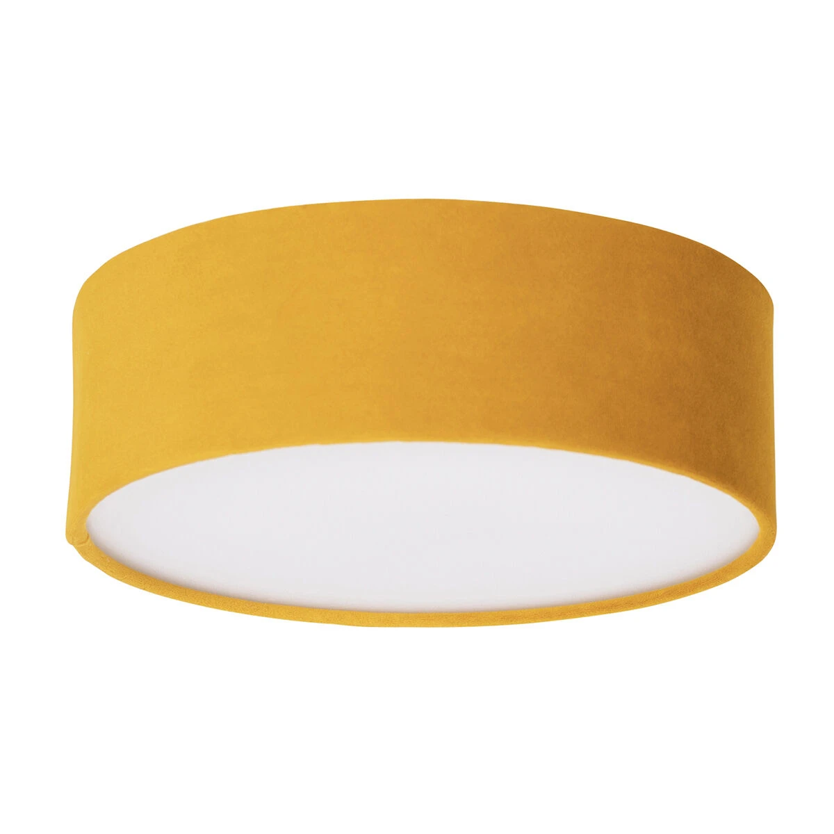 Besorgen 🛒 QAZQA Deckenleuchte ocker 30 cm mit goldener Innenseite - Drum 💯 11 Besorgen 🛒 QAZQA Deckenleuchte ocker 30 cm mit goldener Innenseite - Drum 💯 – Bild 11