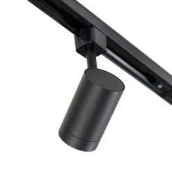 Bester Verkauf 🔥 QAZQA Smart railsysteem zwart 1-fase 10-lichts incl. Wifi GU10 - Jeana 😉 -Deckenleuchten Verkaufs-Shop 6979 106223 6