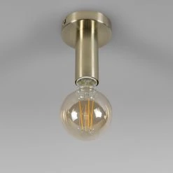 Top 10 🔔 QAZQA Moderne Deckenleuchte Gold - Facil 1 💯 -Deckenleuchten Verkaufs-Shop 6981 92424 6