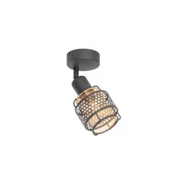 Am billigsten ✨ QAZQA Design-Deckenleuchte Schwarz mit Gold - Noud ✔️ -Deckenleuchten Verkaufs-Shop 6984 105045 2