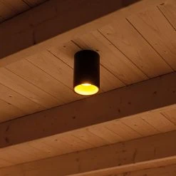 Aktion 🎁 QAZQA Aufbaustrahler schwarz mit Gold - Deep 🎉 -Deckenleuchten Verkaufs-Shop 6989 89313 9