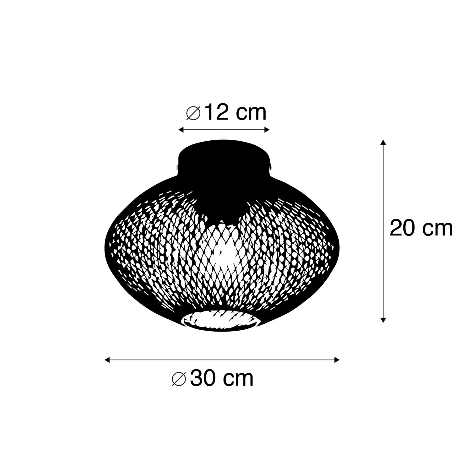Top 10 🥰 QAZQA Industrielle Deckenlampe gold - Molly 😍 5 Top 10 🥰 QAZQA Industrielle Deckenlampe gold - Molly 😍 – Bild 5