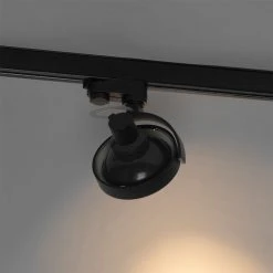 Bestes Angebot 😍 QAZQA Professional Moderne 3-Phasen Stromschiene spot schwarz - Master 111 Honey 🌟 -Deckenleuchten Verkaufs-Shop 7047 102903 10