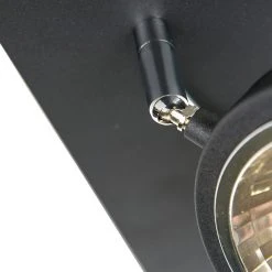 Angebote 🔥 QAZQA Design Spot schwarz 2-flammig verstellbar - Nox 💯 -Deckenleuchten Verkaufs-Shop 7091 95796 5