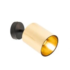 Billig 👍 QAZQA Moderne spot zwart met goud - Lofty 🥰 16 Billig 👍 QAZQA Moderne spot zwart met goud - Lofty 🥰 -Deckenleuchten Verkaufs-Shop 7103 105423 2