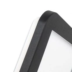 Bester Verkauf 🛒 QAZQA Deckenleuchte schwarz 22,5 cm inkl. LED 3-stufig dimmbar IP44 - Steve ⌛ -Deckenleuchten Verkaufs-Shop 7105 102744 8